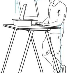 Six Tips to Use a Standing Desk